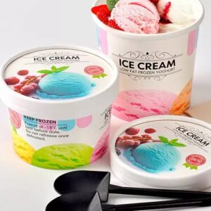 Disposable Ice Cream Containers